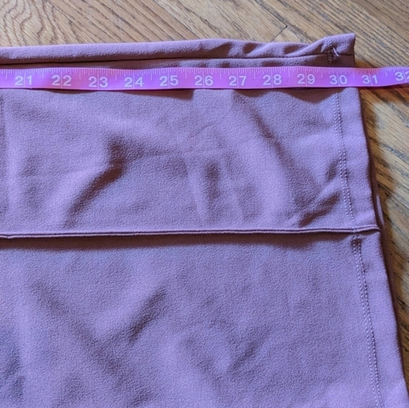 NWT Active USA Large Rose‎ PinkvWide Leg Pants w/ Back Zipper - Picture 5 of 7